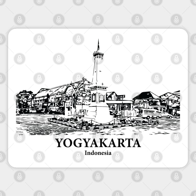 Yogyakarta - Indonesia Magnet by Lakeric